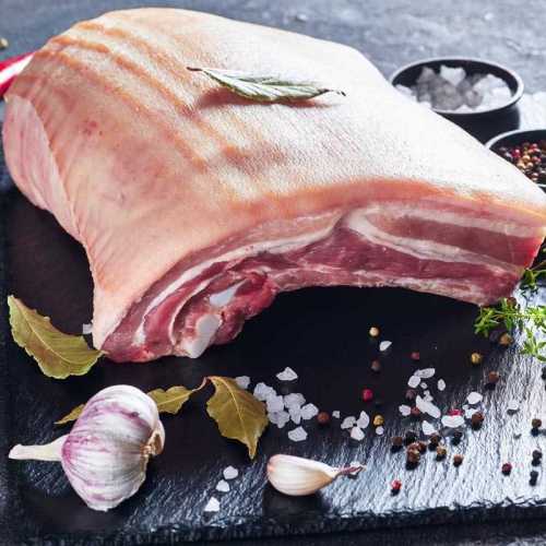 Pork Belly with Ribs